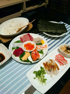 家族で◎手巻き寿司◎-レシピのメイン写真