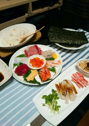 家族で◎手巻き寿司◎-レシピのメイン写真