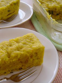 簡単!かぼちゃと人参のレンジ蒸しケーキ-レシピのメイン写真