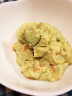アボカドのポテトサラダ-レシピのメイン写真