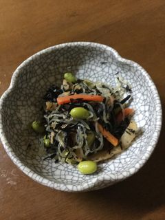 ひじきとしらたきの煮物-レシピのメイン写真