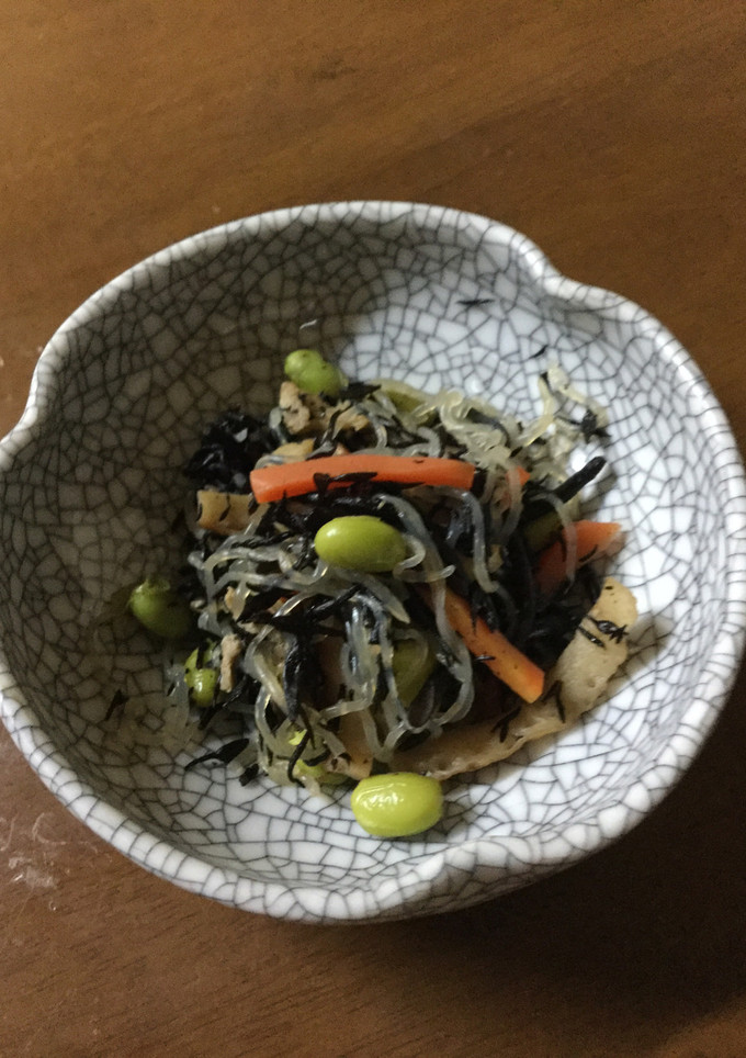 ひじきとしらたきの煮物-レシピのメイン写真