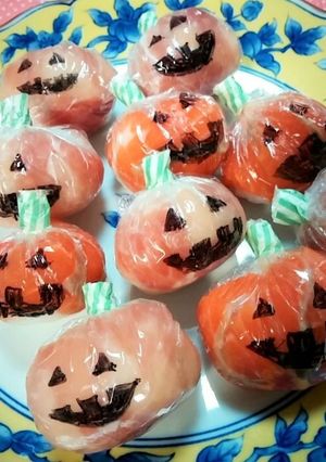 ハロウィン♡手まり寿司♪-レシピのメイン写真