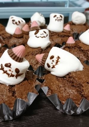 ずっとふわふわカップケーキ(*ˊ˘ˋ*)-レシピのメイン写真