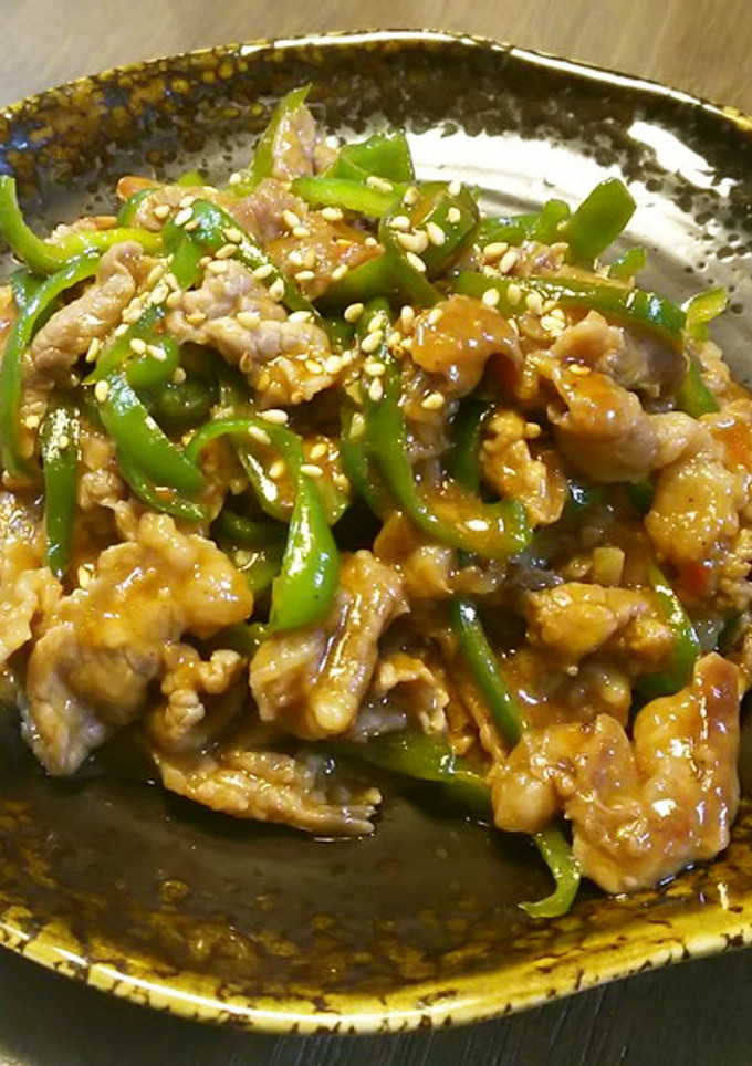 居酒屋風 牛肉とピーマンの簡単炒め-レシピのメイン写真