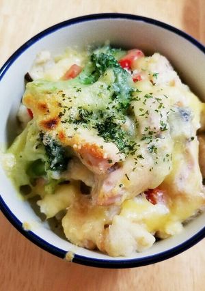犬ごはん パングラタン(*'▽'*)-レシピのメイン写真