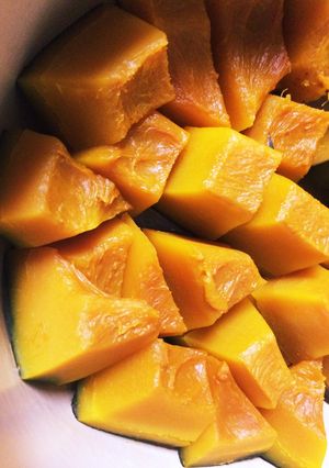 かぼちゃの煮物(ホーロー鍋で)-レシピのメイン写真
