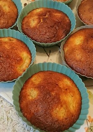 簡単！バナナカップケーキ-レシピのメイン写真