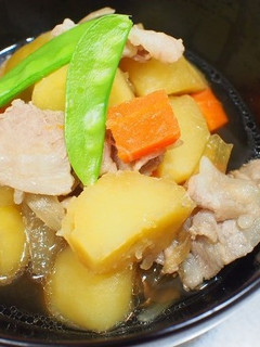 めんつゆとフライパンで作る簡単肉じゃが-レシピのメイン写真