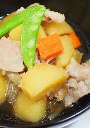 めんつゆとフライパンで作る簡単肉じゃが-レシピのメイン写真