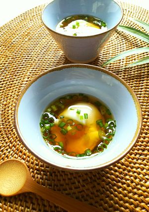 簡単☆レンジで温泉卵-レシピのメイン写真