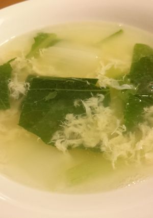 高校生が作る 簡単！ 中華風スープ-レシピのメイン写真