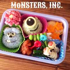 รูปของ モンスターズインク☆キャラ弁☆お弁当