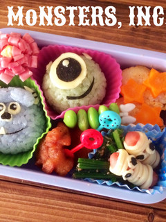 モンスターズインク☆キャラ弁☆お弁当-レシピのメイン写真
