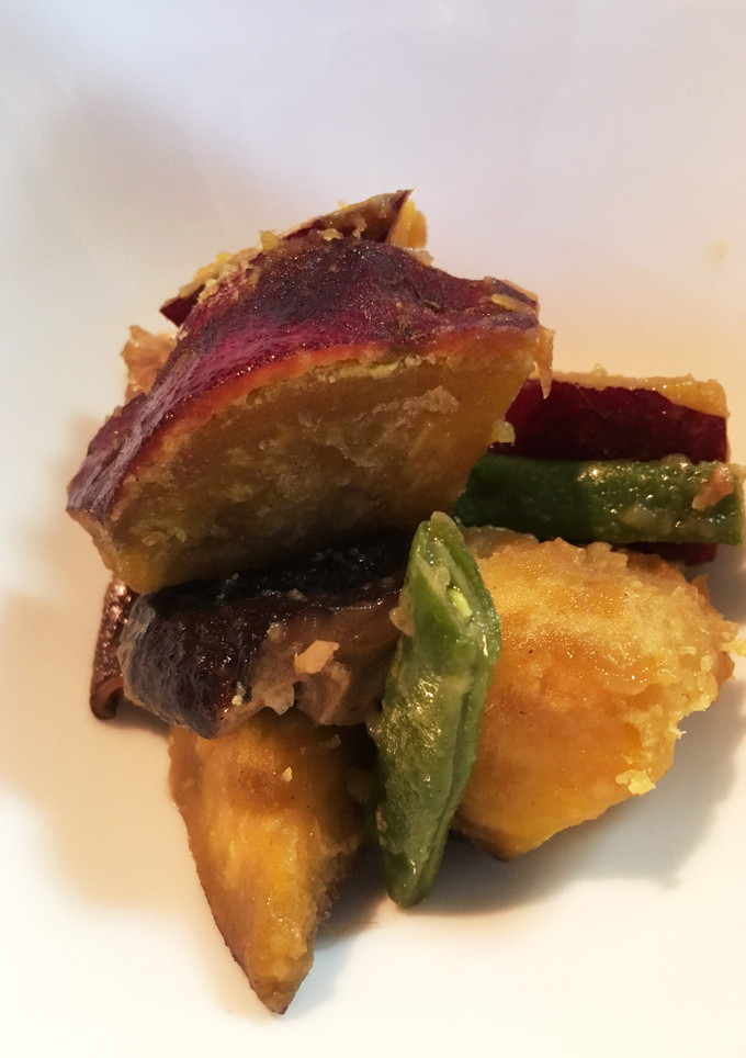 さつまいもと鶏肉の煮物-レシピのメイン写真