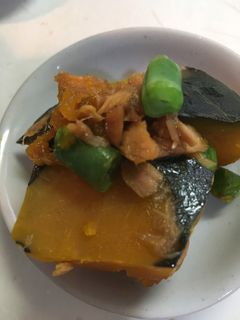 かぼちゃとツナの煮物-レシピのメイン写真