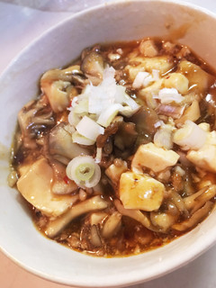 ひとり分きのこ麻婆豆腐-レシピのメイン写真