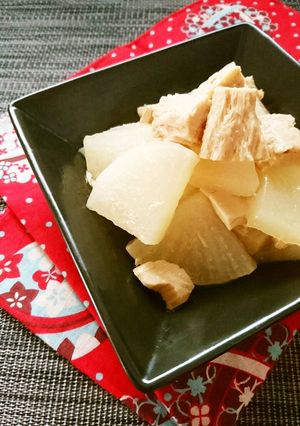 レンジで簡単☆ダシダでコク旨ツナ大根。-レシピのメイン写真