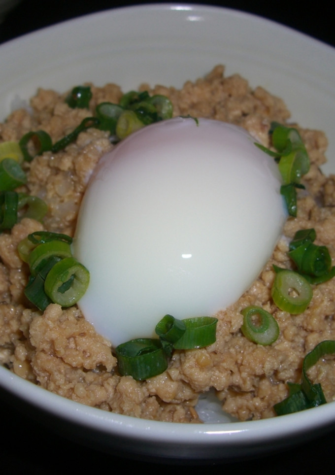 みそとりそぼろ丼-レシピのメイン写真