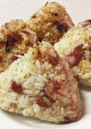 おにぎり 梅 鰹節 ちりめんじゃこ-レシピのメイン写真