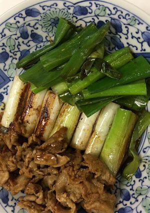 焼き白ネギ×豚肉-レシピのメイン写真