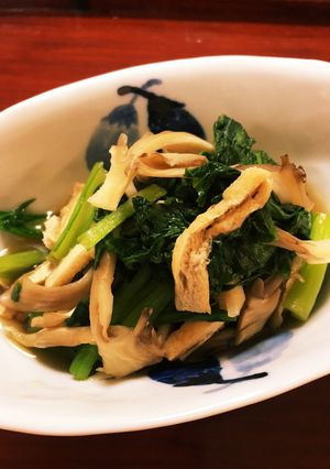 秋野菜のあごだし小鉢-レシピのメイン写真
