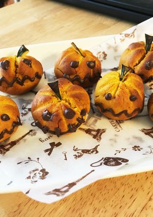 ＊ハロウィンかぼちゃスコーン＊-レシピのメイン写真