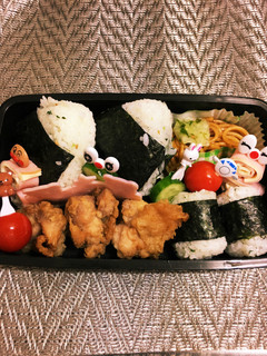 ピックで誤魔化し弁当-レシピのメイン写真