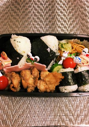 ピックで誤魔化し弁当-レシピのメイン写真