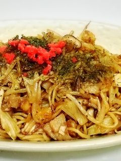 野菜たっぷりの!!絶品ソースやきそば♪-レシピのメイン写真