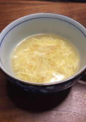忙しい朝はコレ★超簡単ふわふわ卵スープ-レシピのメイン写真