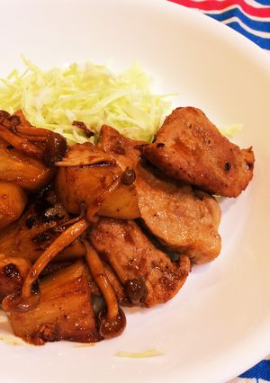 豚肉とパイナップルの和風ソテー-レシピのメイン写真