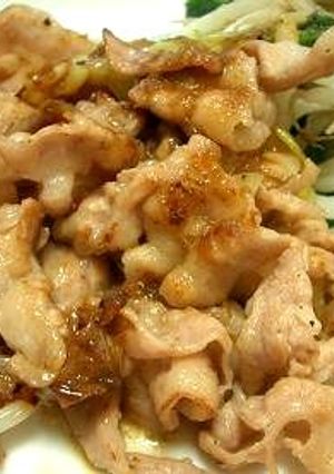 豚バラの柚子胡椒バターソース-レシピのメイン写真