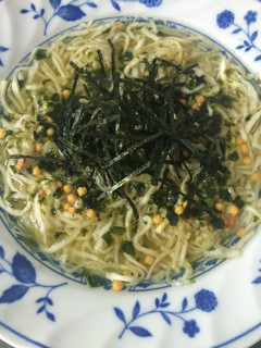 簡単!ヘルシー、切り干し大根のお茶漬け-レシピのメイン写真