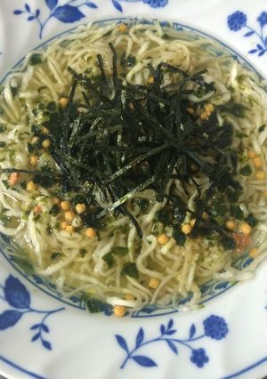 簡単！ヘルシー、切り干し大根のお茶漬け-レシピのメイン写真