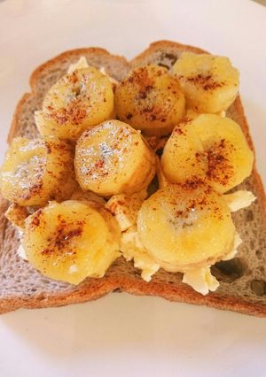 バナナトースト-レシピのメイン写真
