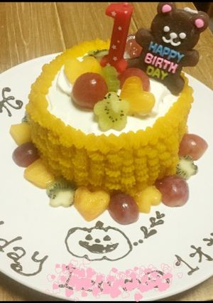 1歳のBirthday Cake♫-レシピのメイン写真