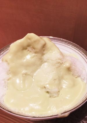 ヘルシー濃厚☆アボカド豆腐クリームかき氷-レシピのメイン写真