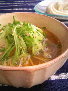 栄養満点♪卵だれそうめん-レシピのメイン写真