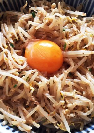 やみつきピリ辛もやし丼-レシピのメイン写真