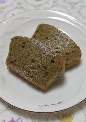 卵白2個でつくる抹茶ケーキ-レシピのメイン写真