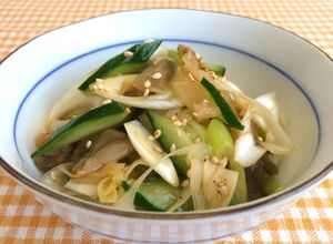 ザーサイねぎ胡瓜☆簡単おつまみ-レシピのメイン写真