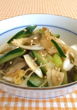 ザーサイねぎ胡瓜☆簡単おつまみ-レシピのメイン写真