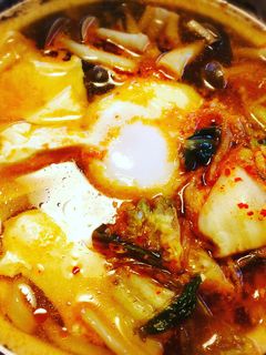 ほっこり♡簡単♡キムチチゲうどん-レシピのメイン写真