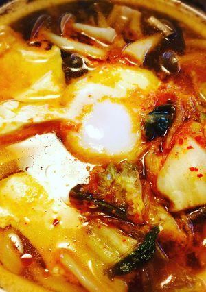 ほっこり♡簡単♡キムチチゲうどん-レシピのメイン写真