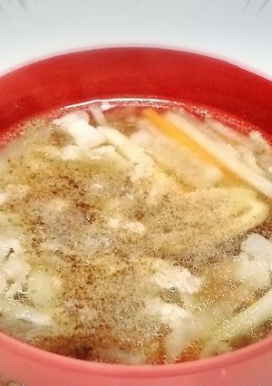 沢煮椀～野菜たくさんのお吸いもの～-レシピのメイン写真
