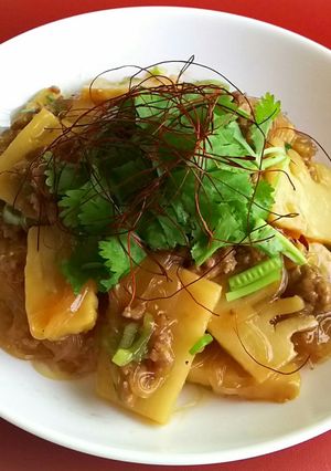 筍と春雨のオイスターソース炒め-レシピのメイン写真