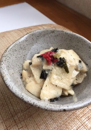 シャキシャキおいしい！山芋の酢の物-レシピのメイン写真