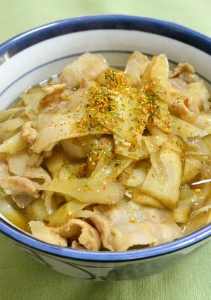 ごぼうと豚肉のあごだしうどん-レシピのメイン写真