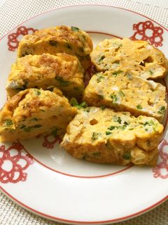 青ネギとしらすの卵焼き-レシピのメイン写真